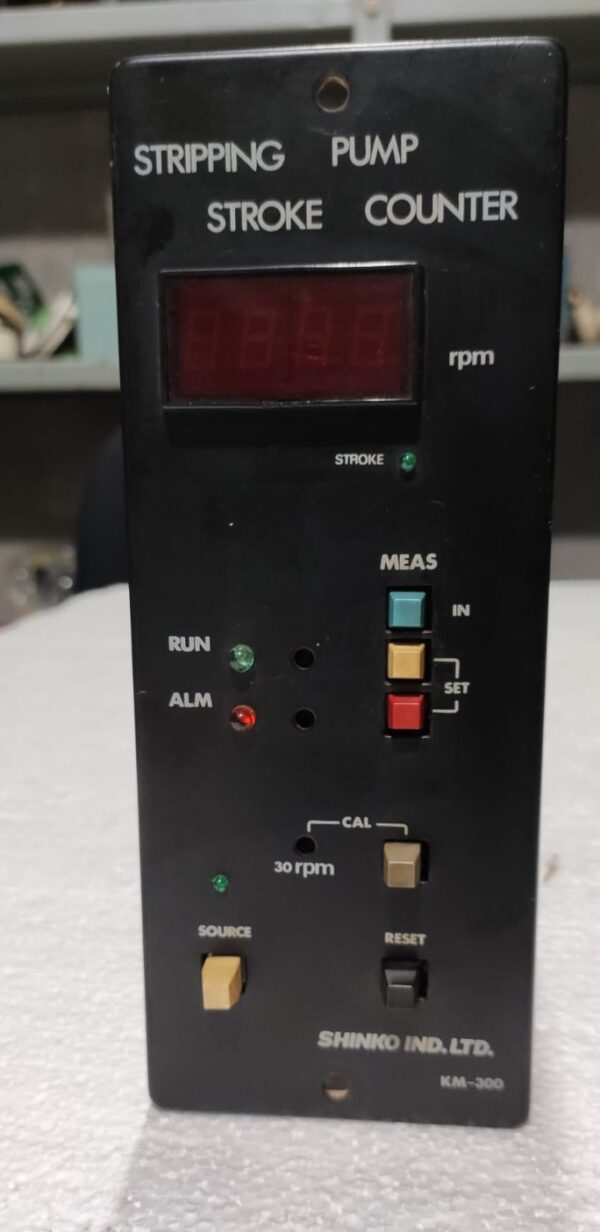 SHINKO STROKE COUNTER FOR STRIPPING PUMP KM-300