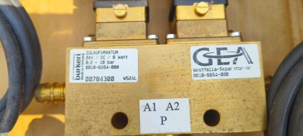 GEA-Westfalia-Solenoid-Valve-0018-6654-000